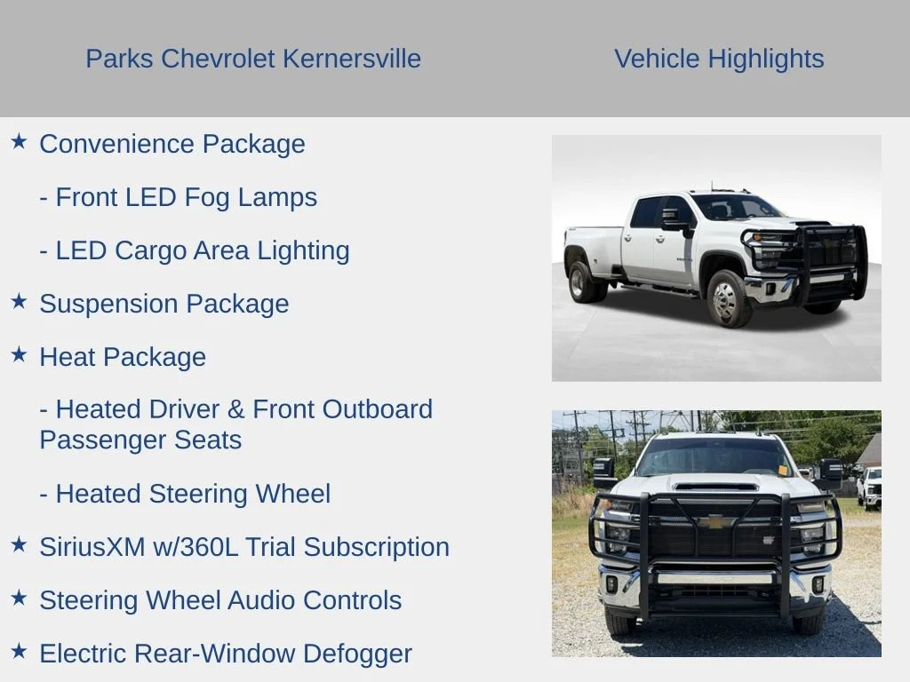 Used 2025 Summit White Chevrolet LT DRW image 31