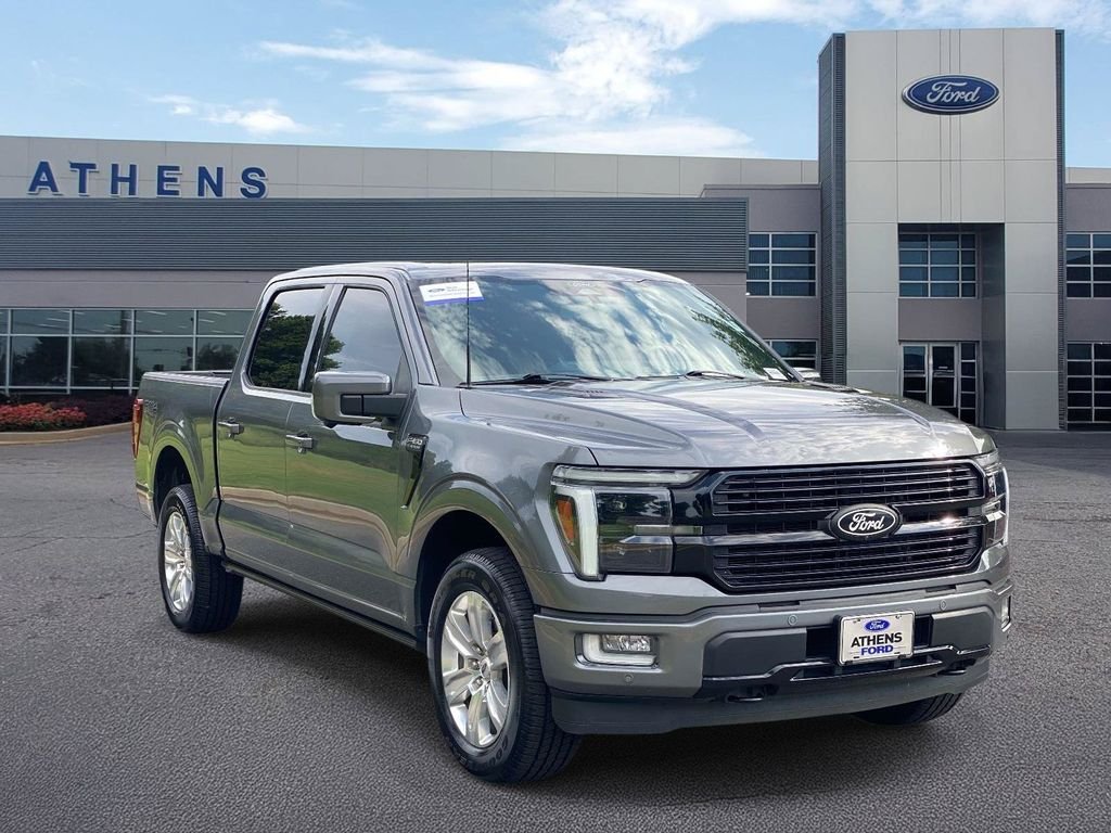Certified Used 2024 Carbonized Gray Metallic Ford Platinum image 1