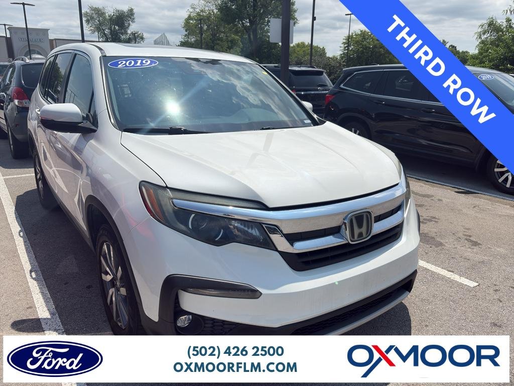 Used 2019 White Diamond Pearl Honda EX-L image 1