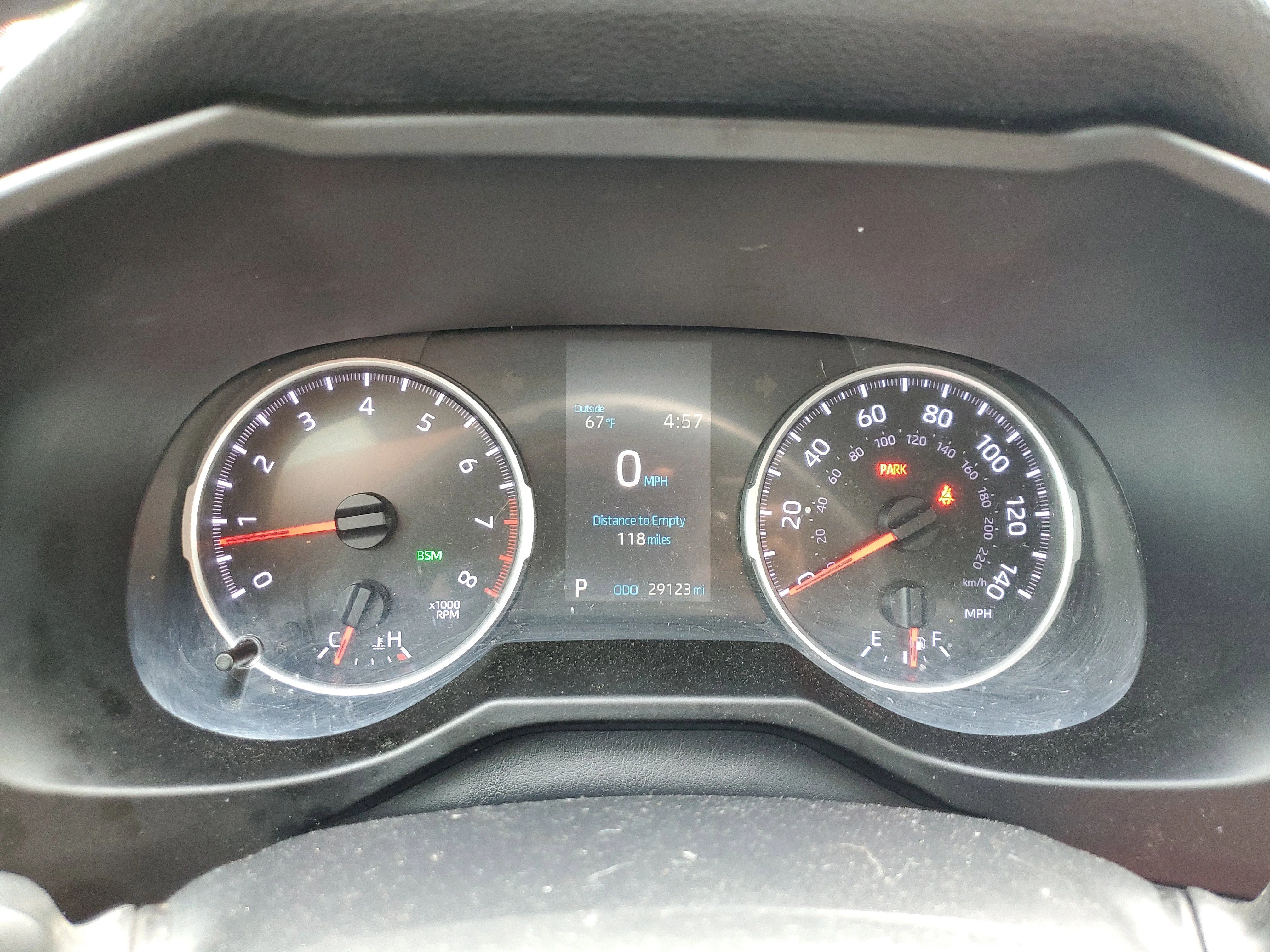 Used 2019 Super White Toyota XLE image 24