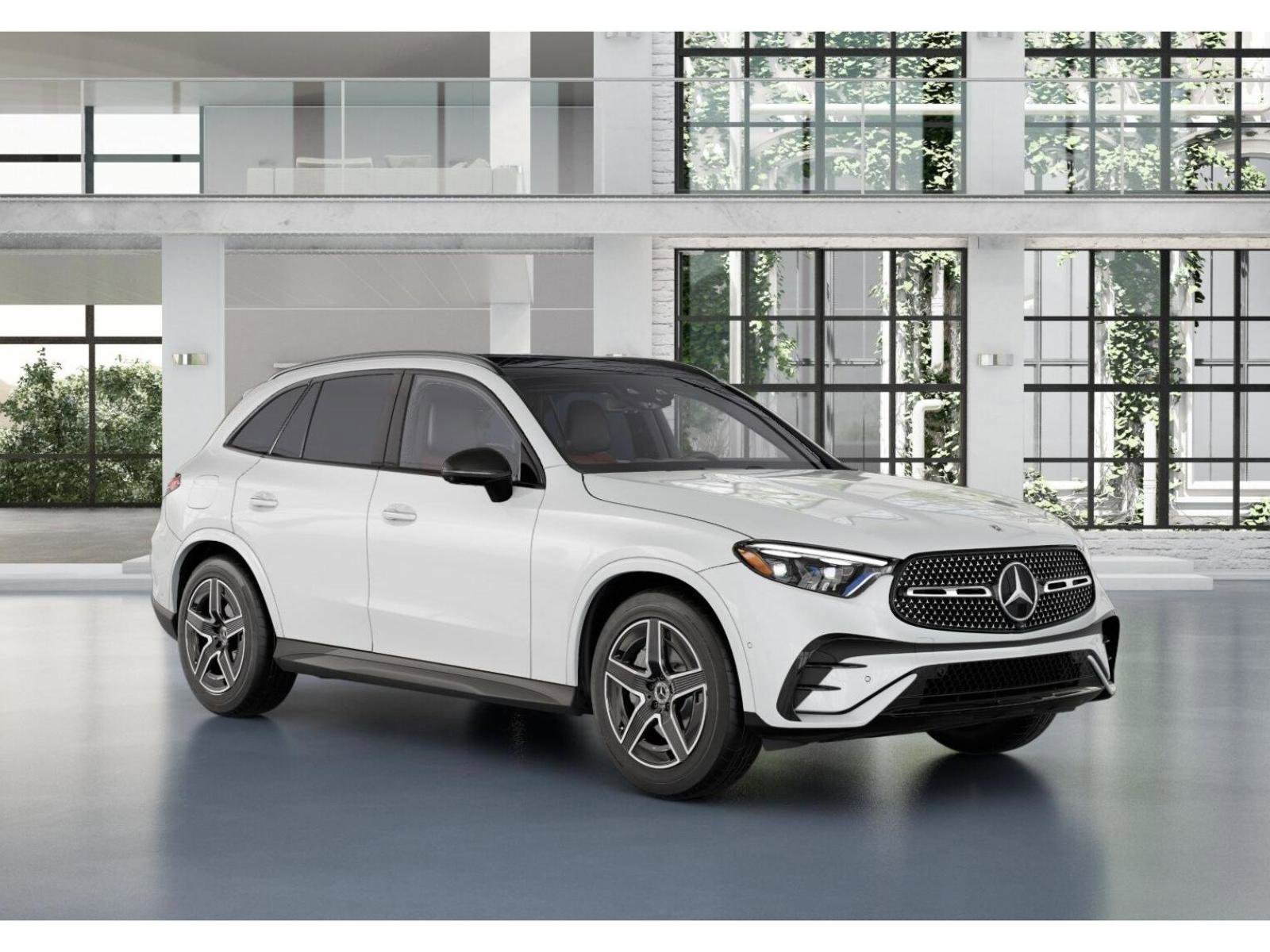 New 2026 MANUFAKTUR Moonlight White Metallic Mercedes-Benz GLC 300 image 25