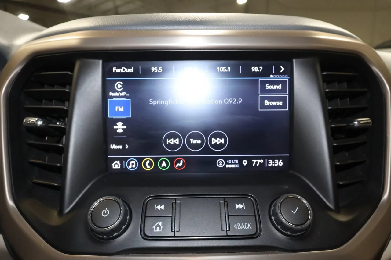 Used 2023 Volcanic Red Tintcoat GMC Denali image 12