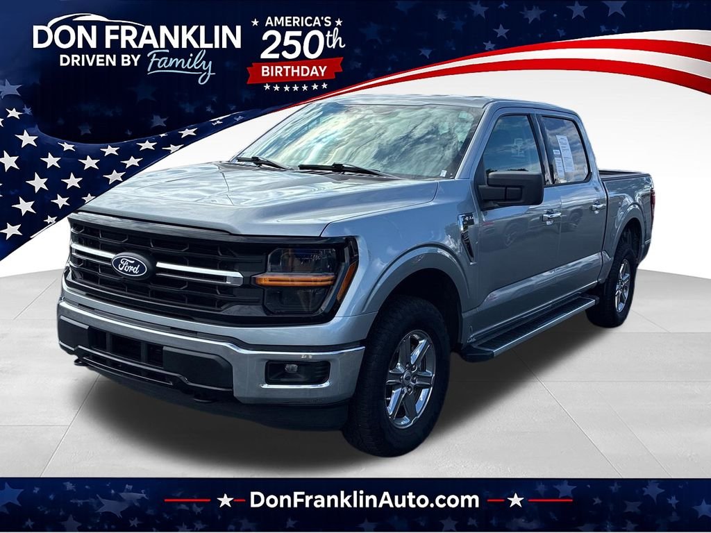 Used 2025 Silver Ford XLT image 1