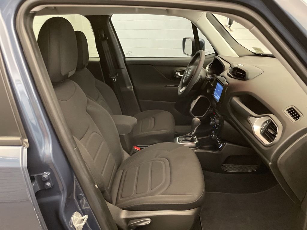 Certified Used 2021 Blue Jeep Latitude image 25