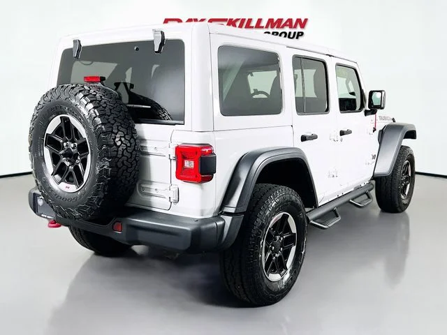 Used 2018 White Jeep Unlimited Rubicon image 7