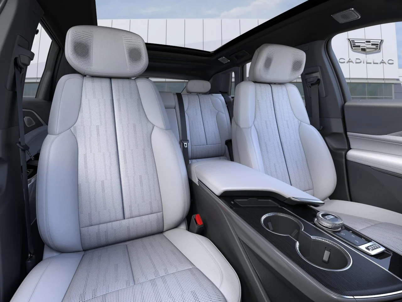 New 2026 Vibrant White Tricoat Cadillac Premium Luxury image 16