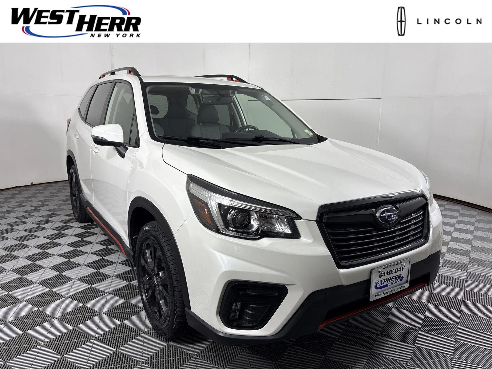 Used 2019 Crystal White Pearl Subaru Sport image 1