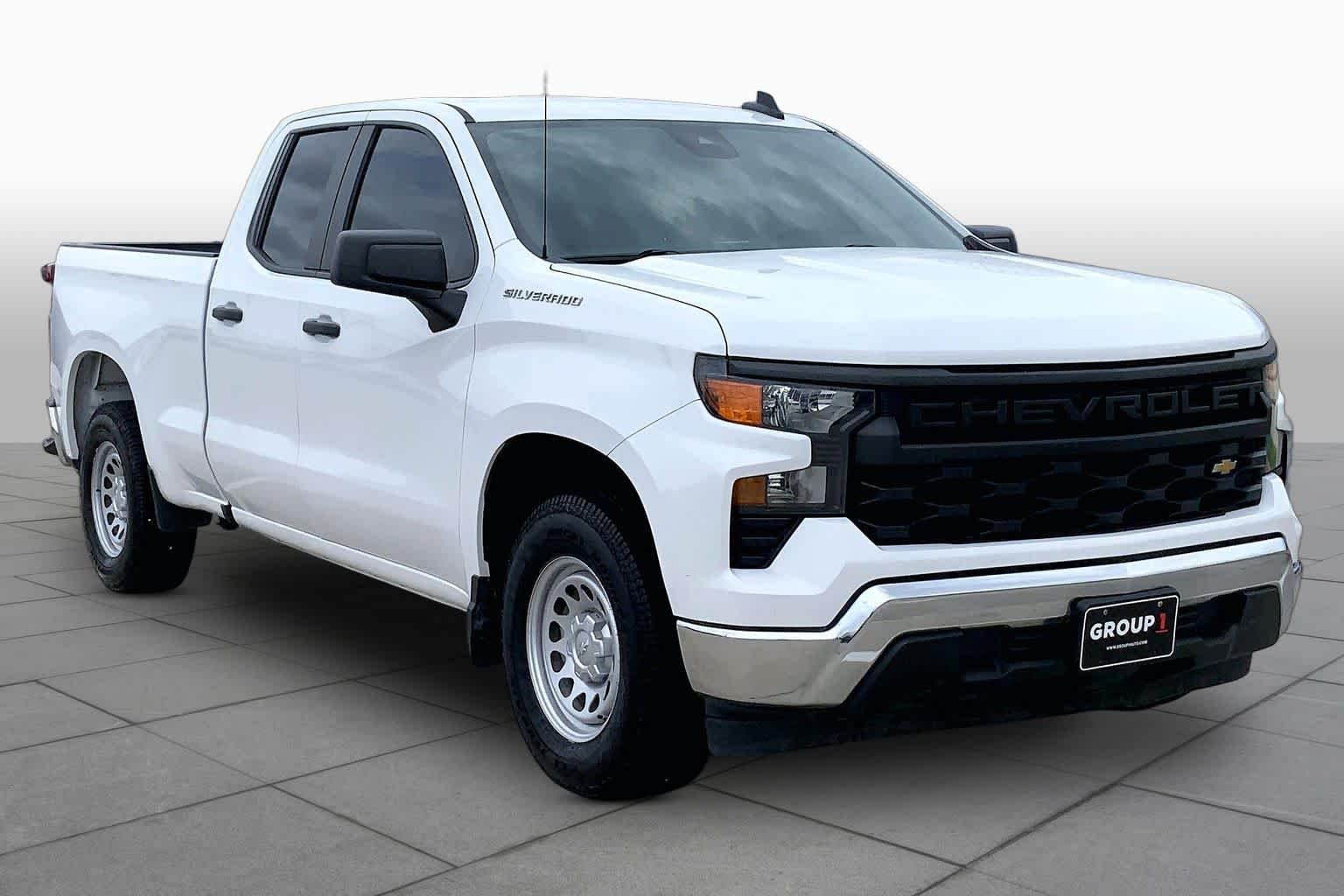 Used 2023 Summit White Chevrolet Work Truck image 3