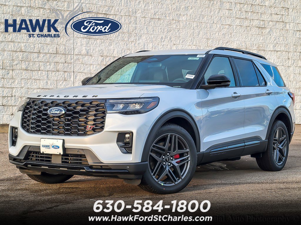 New 2026 Space White Metallic Ford ST image 1
