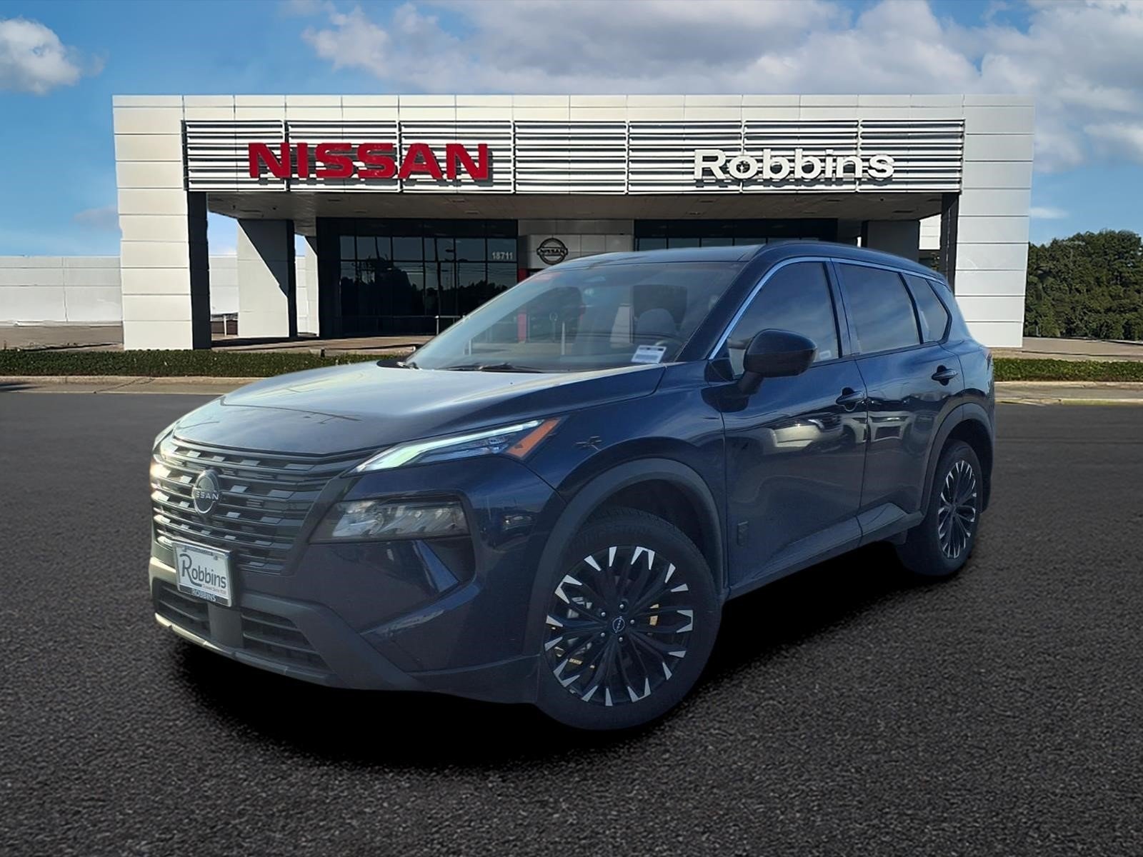 Certified Used 2026 Deep Ocean Blue Pearl Nissan Dark Armor image 1