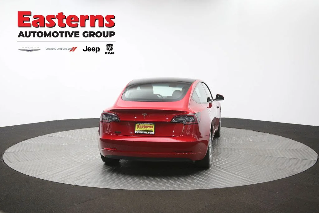 Used 2021 Red Tesla Standard Range Plus image 31