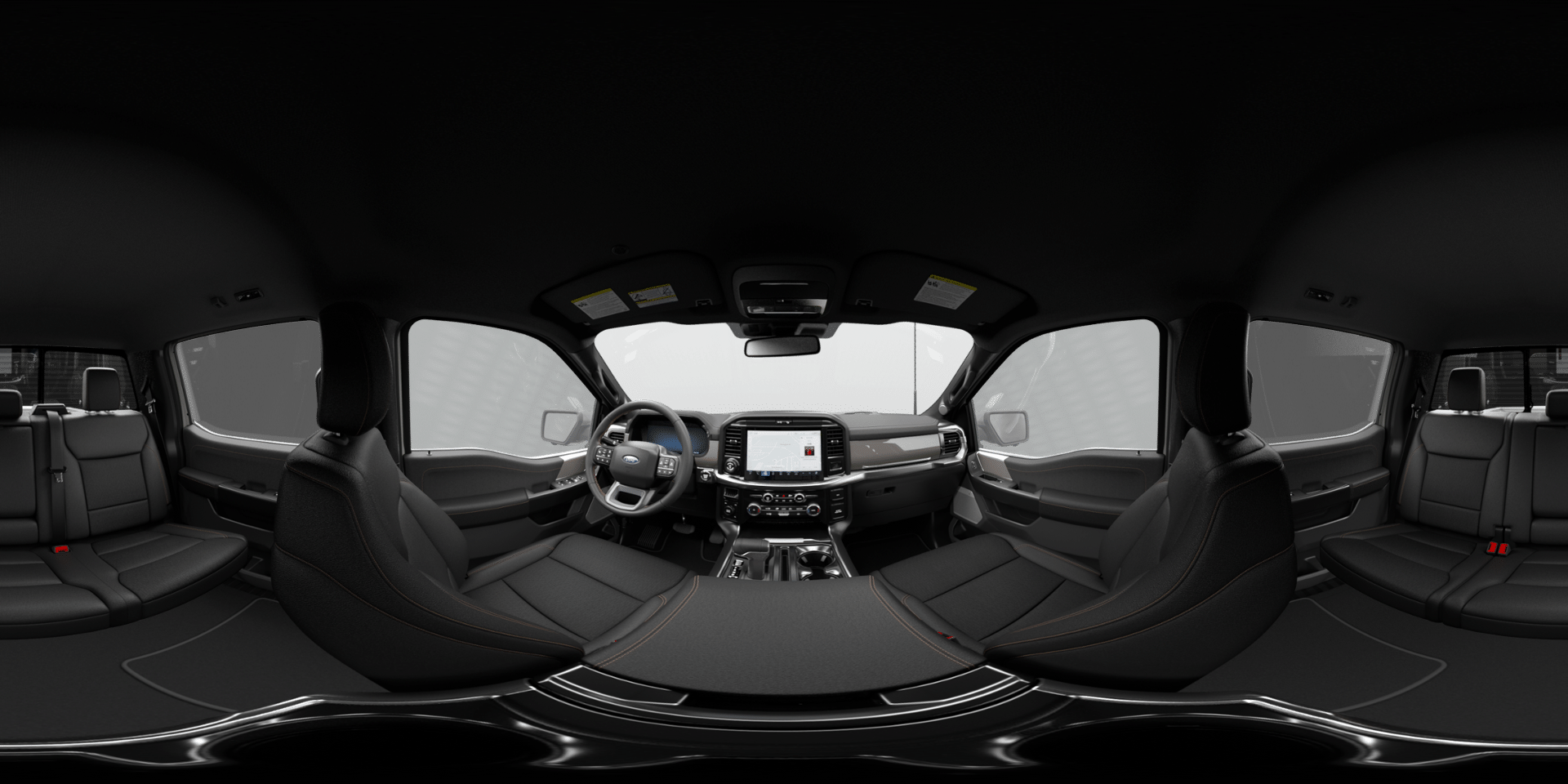 New 2026 Star White Metallic Tri-Coat Ford Lariat® image 8