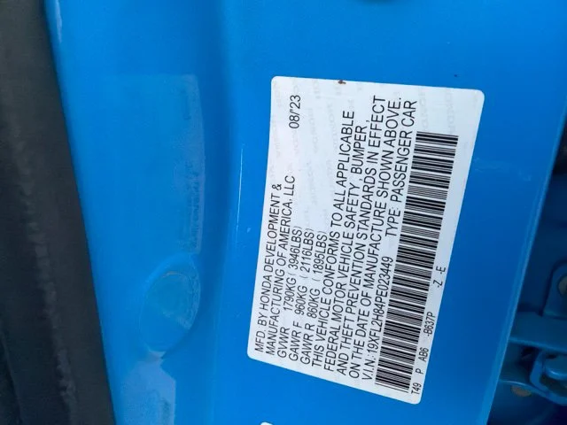 Used 2023 Boost Blue Pearl Honda Sport image 19