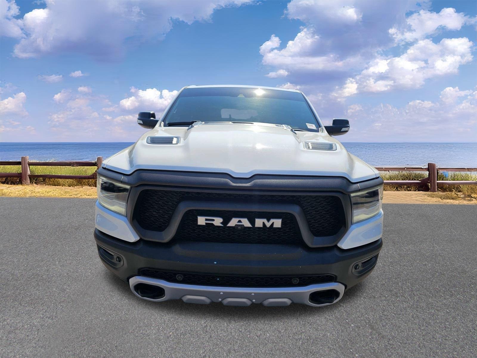 Used 2021 Bright White Clearcoat Ram Rebel image 10