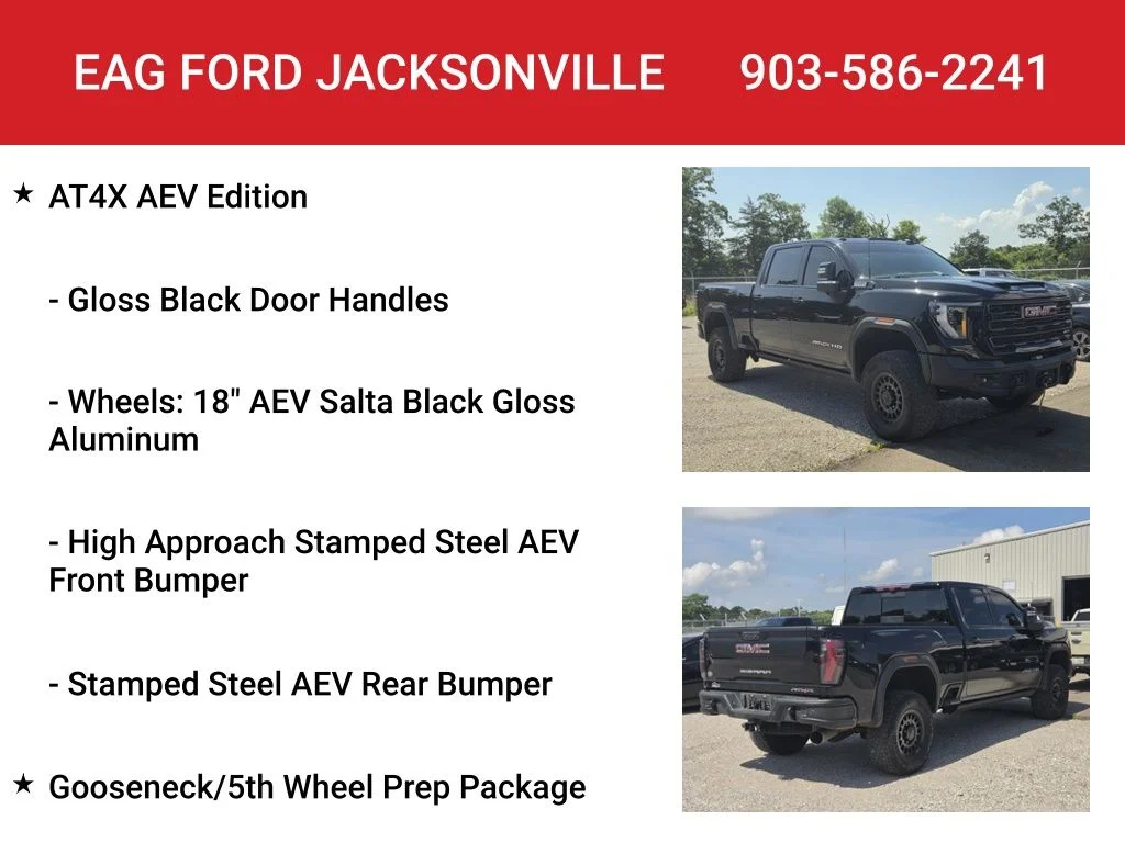 Used 2024 Black GMC AT4X image 12