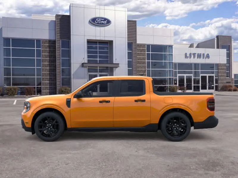 New 2026 Orange Fury Metallic Tri-Coat Ford XLT image 3