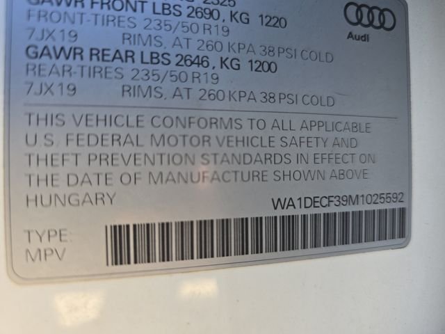 Used 2021 White Audi Premium image 38