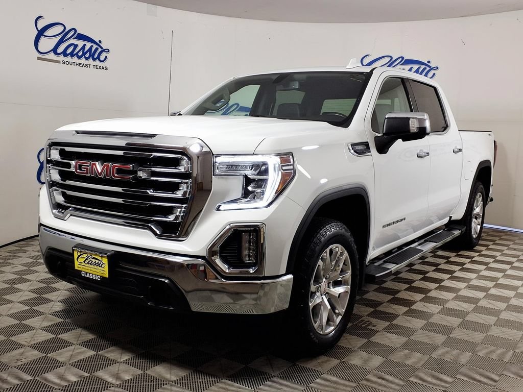 Used 2021 SUMMIT WHITE GMC SLT image 6