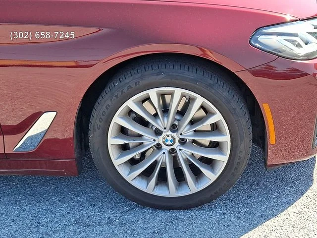 Certified Used 2023 Aventurin Red Metallic BMW 530i xDrive image 8