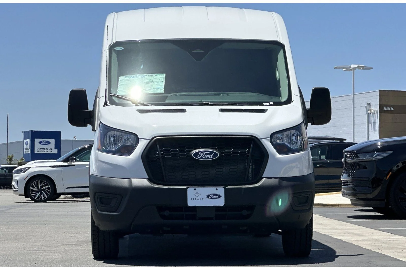 New 2026 Oxford White Ford Cargo Van image 8