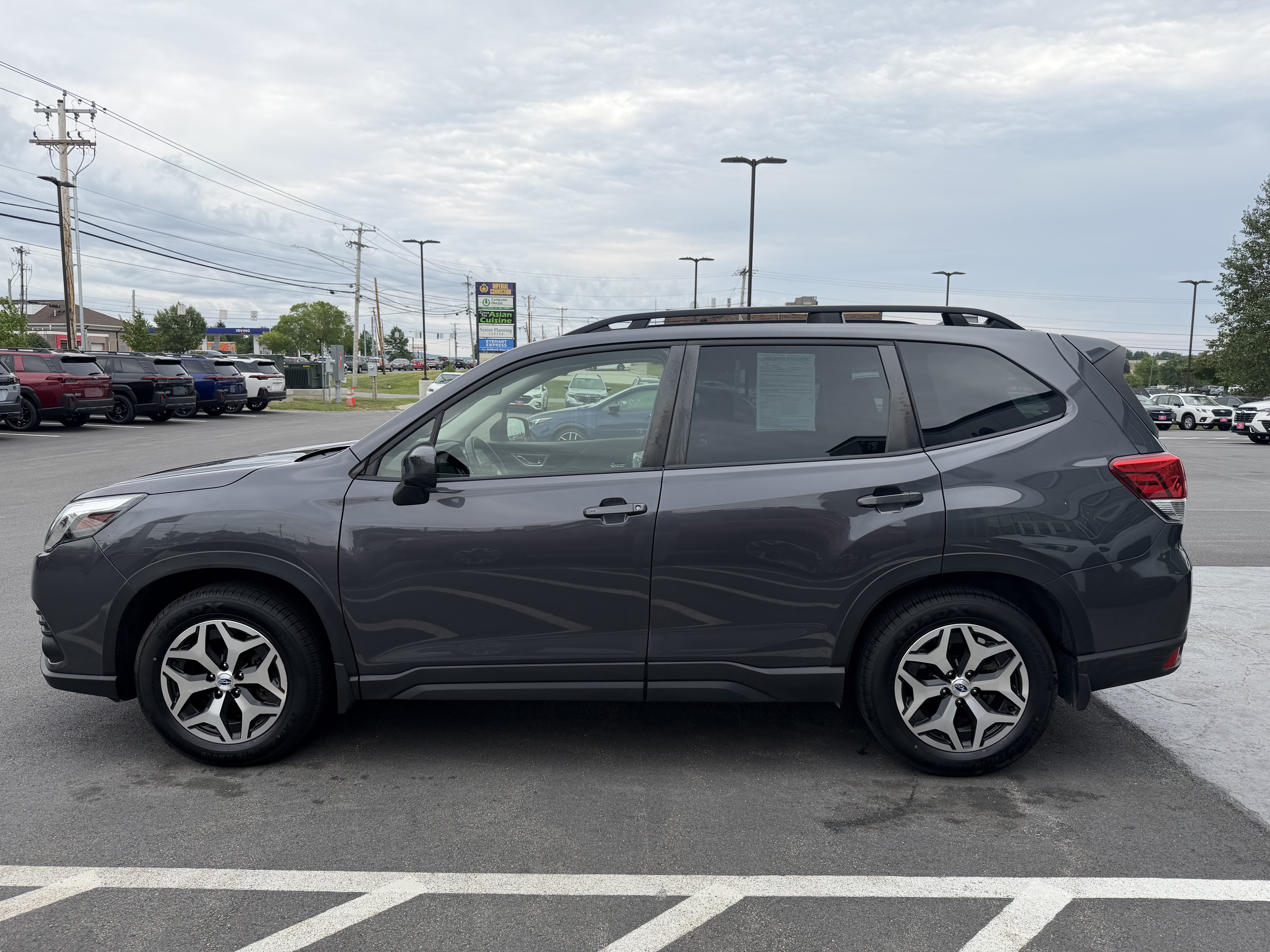 Used 2023 Magnetite Gray Metallic Subaru Premium image 2