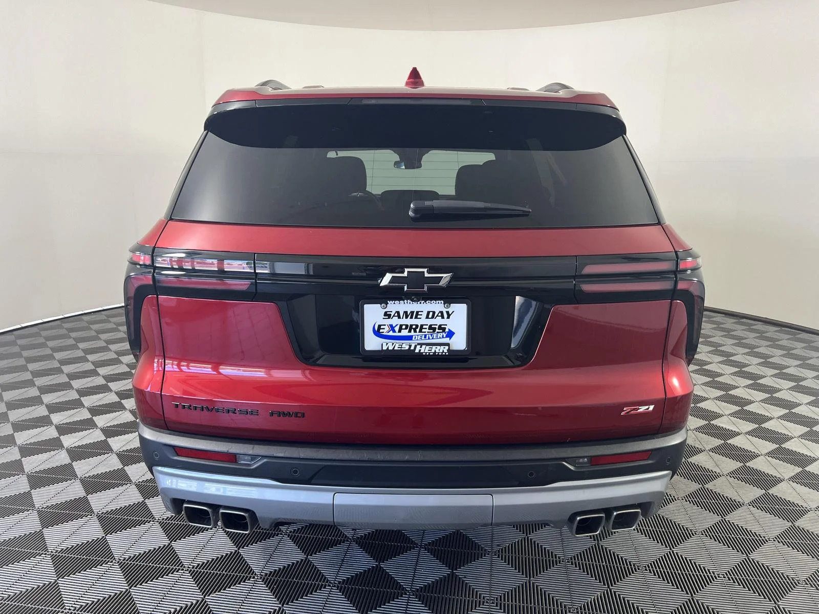 Used 2025 Radiant Red Tintcoat Chevrolet AWD Z71 image 4