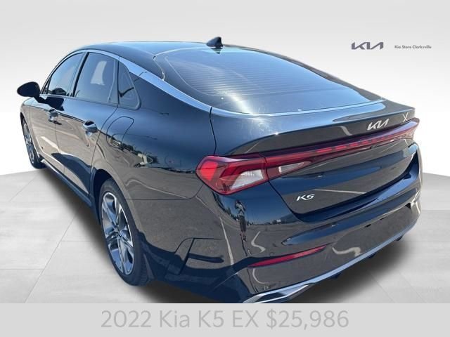 Certified Used 2022 Ebony Black Kia EX image 6
