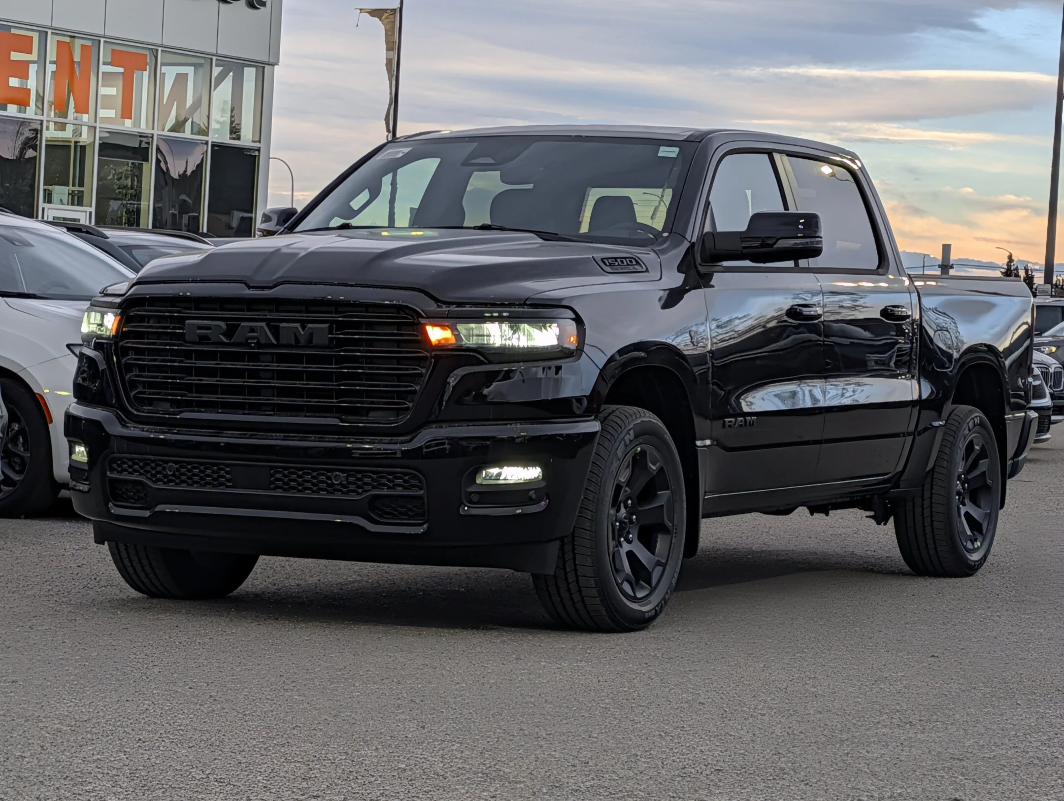 New 2027 Black RAM Sport - - 3.92 Rear Axle - Trailer Brake Control - Trailer Sway Control - Hill Start Assist & More! image 4