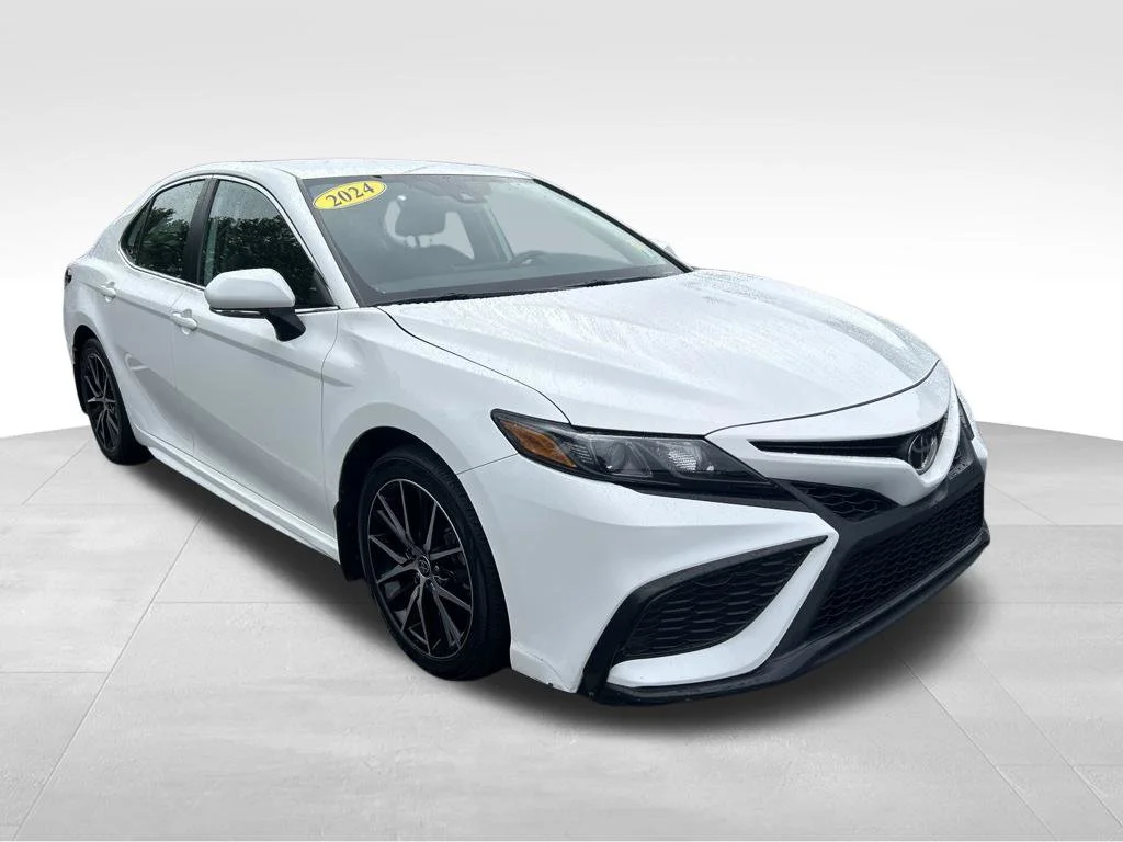 Certified Used 2024 White Toyota SE image 7