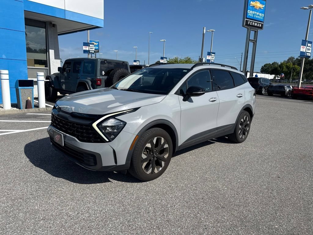Used 2023 Gray Kia X-Line image 2
