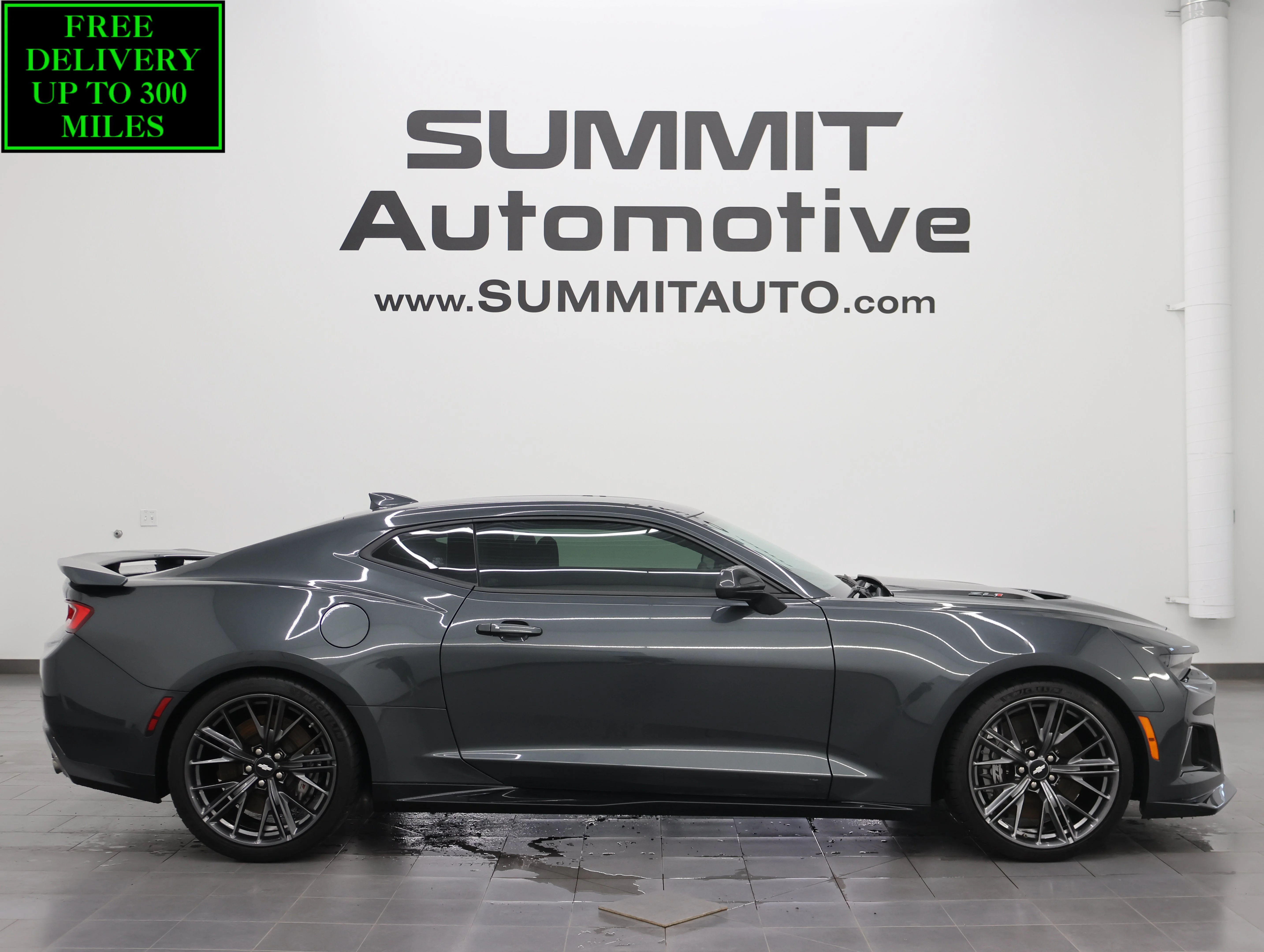 Used 2017 Nightfall Gray Metallic Chevrolet ZL1 image 1