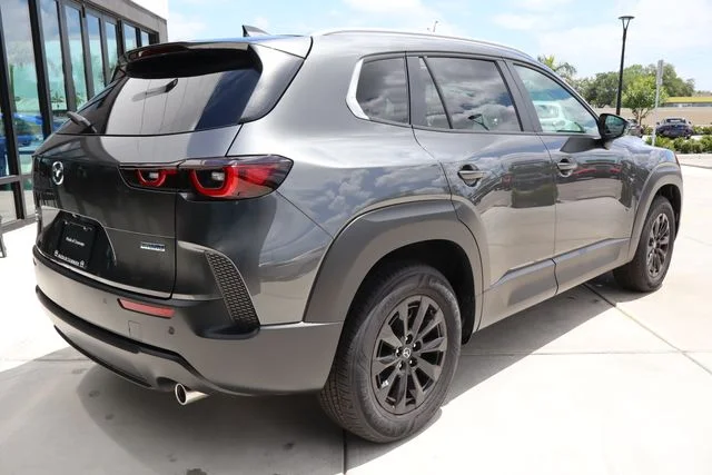 New 2026 Machine Gray Metallic Mazda Preferred AWD image 3
