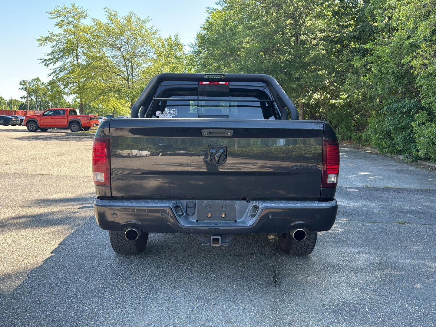 Used 2015 Brilliant Black Crystal Pearl Ram Sport image 10
