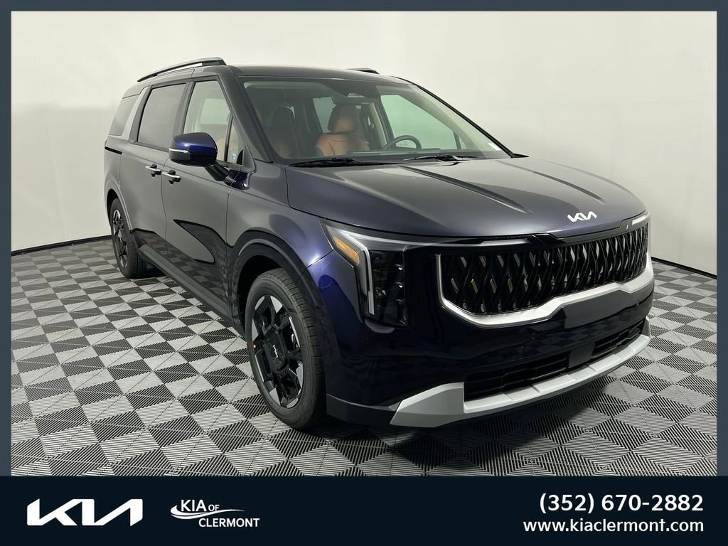 New 2026 Deep Chroma Blue Kia EX image 1