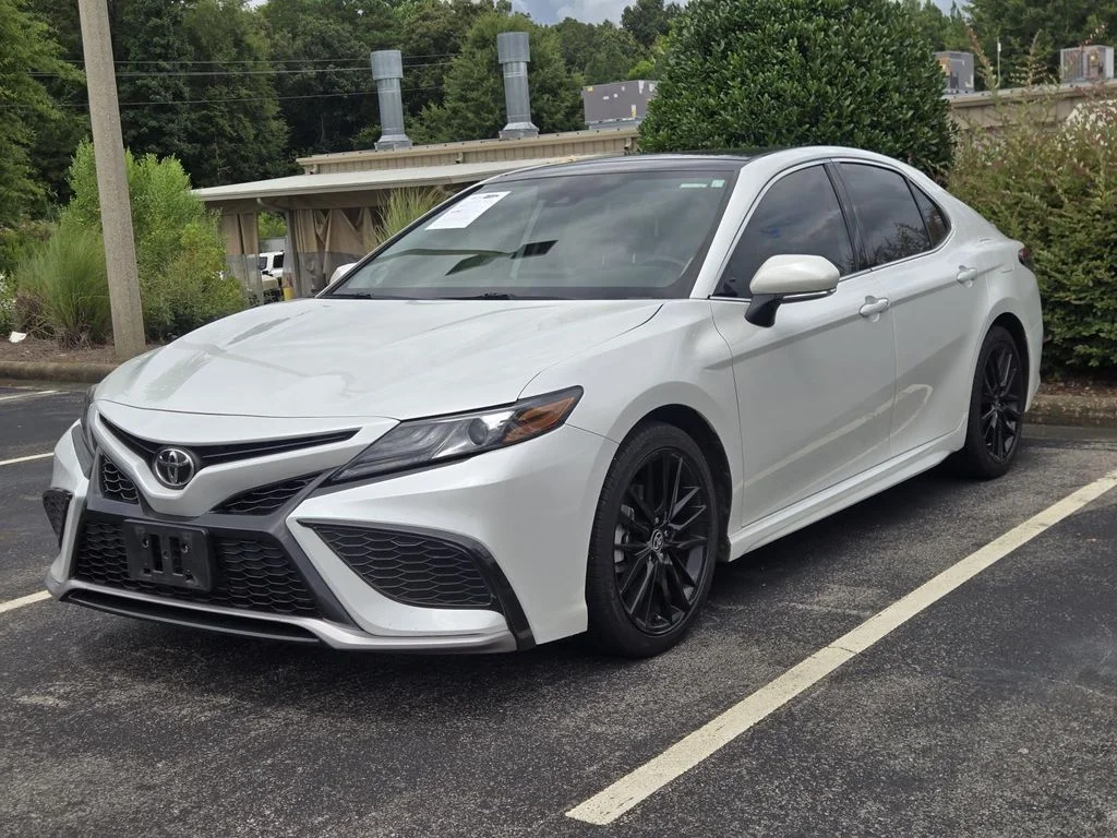 Used 2022 Beige Toyota XSE image 4