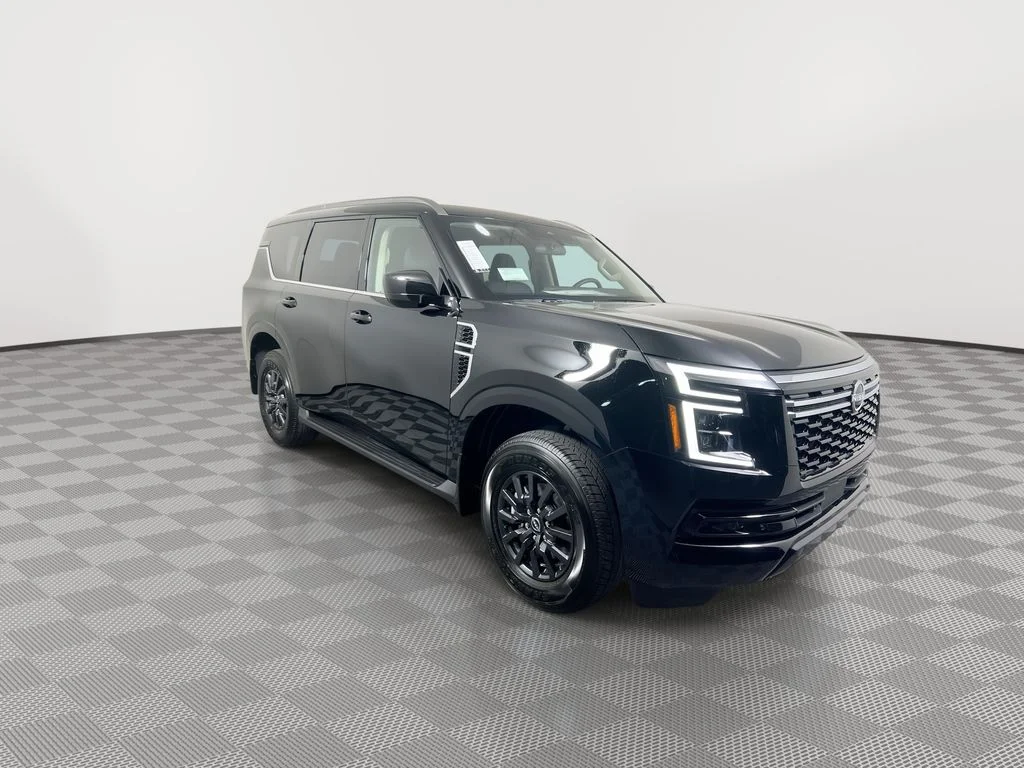 New 2025 Super Black Nissan SV image 2
