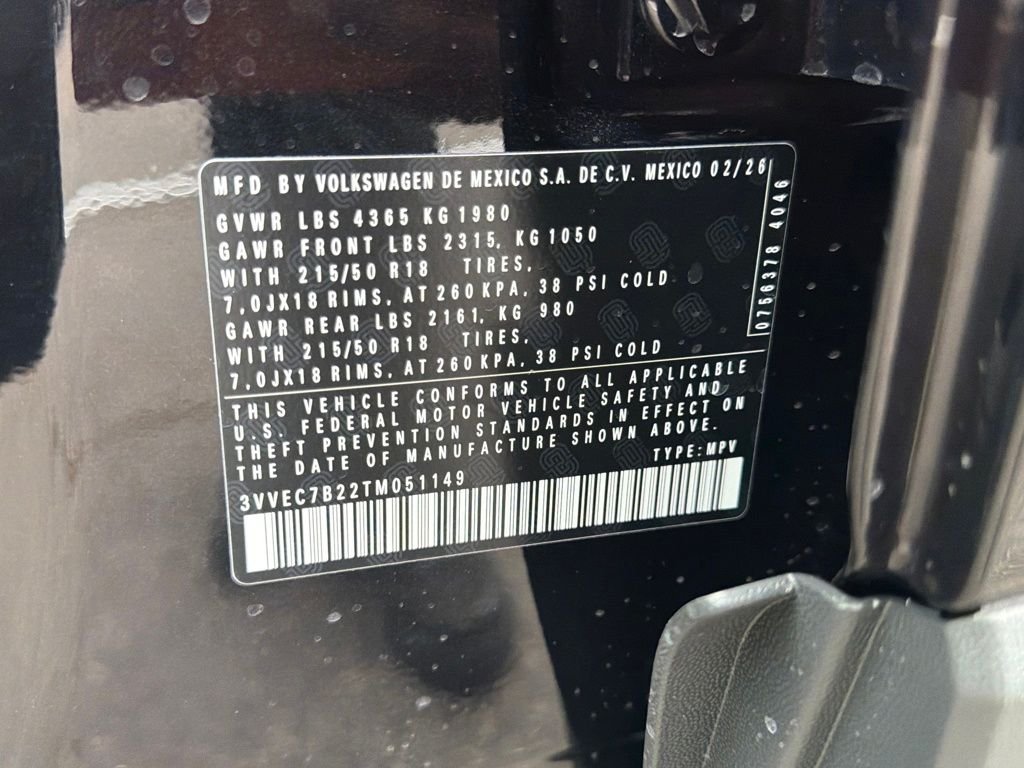 New 2026  Volkswagen 1.5T SE image 34