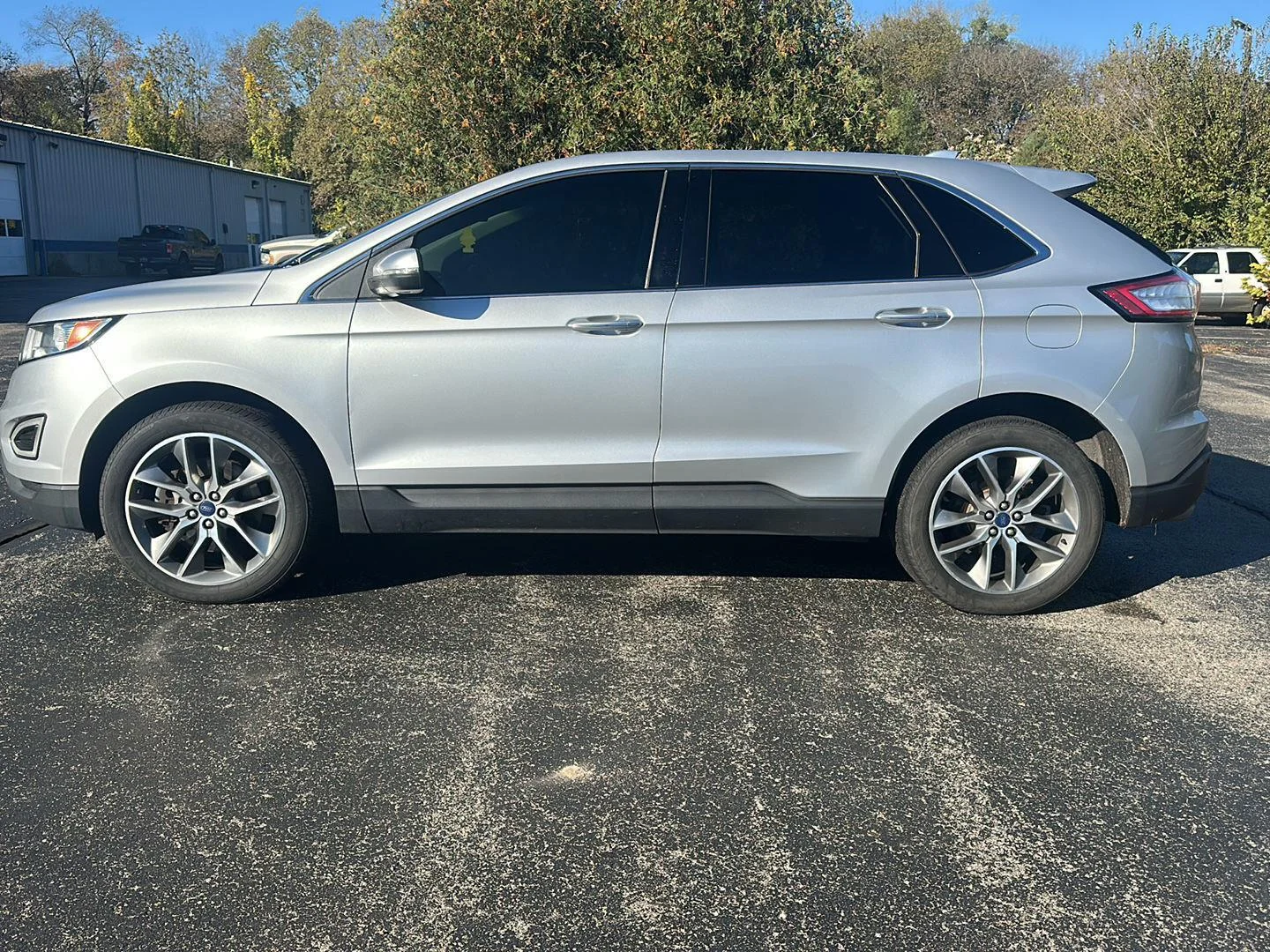 Used 2016 Ingot Silver Ford Titanium image 8