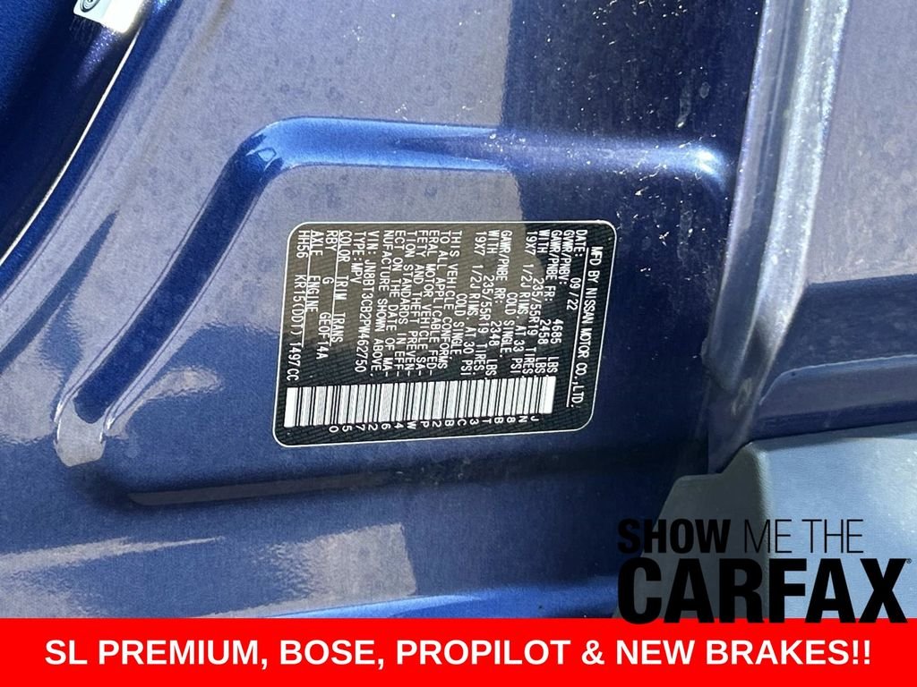 Used 2023 Blue Nissan SL image 10