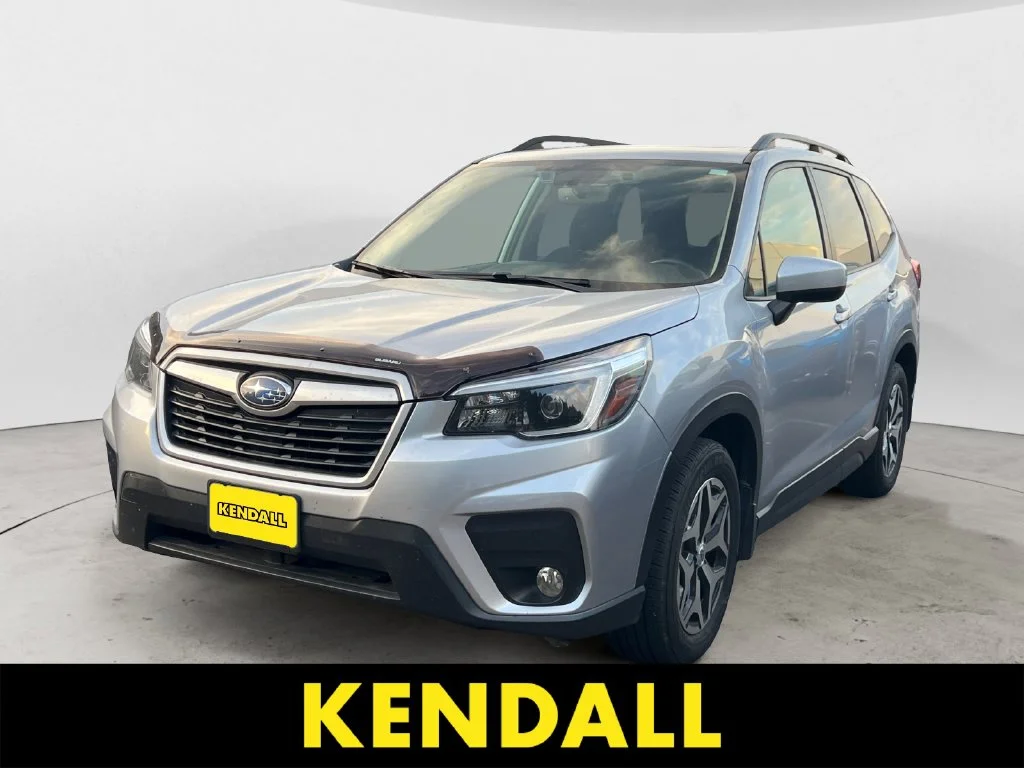 Used 2021 Ice Silver Metallic Subaru Premium image 1