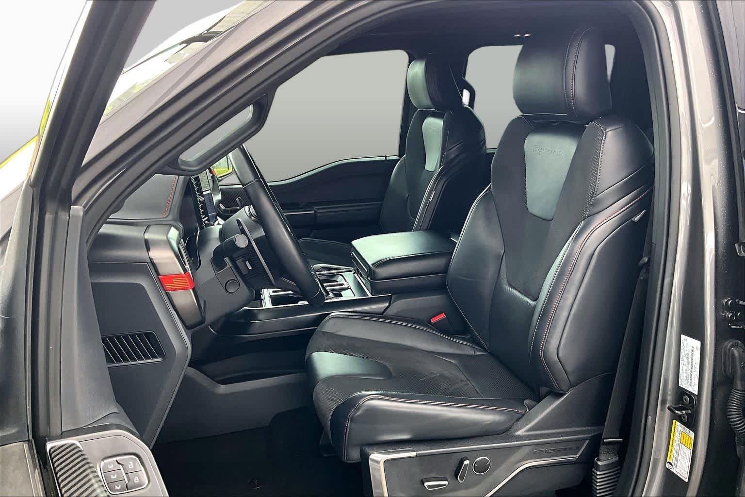 Used 2024 Carbonized Gray Metallic Ford Raptor image 8