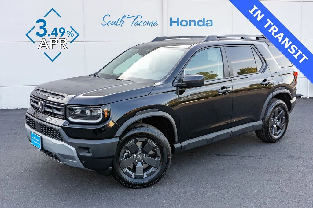 New 2026 Crystal Black Pearl Honda RTL Towing image 1