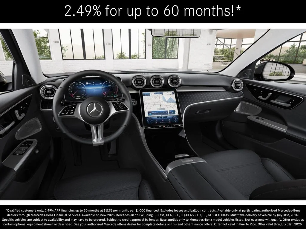 New 2026 Black Mercedes-Benz C 300 image 3