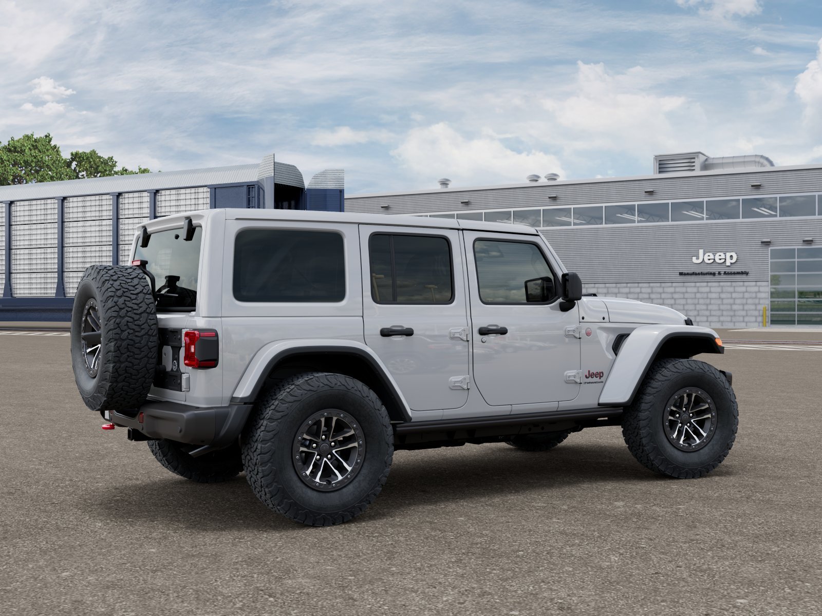 New 2026 Bright White Clear-Coat Exterior Paint Jeep  image 2