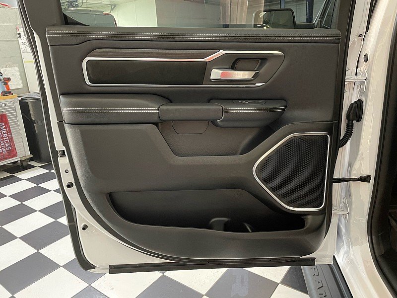 New 2027 Bright White Clear-Coat Exterior Paint RAM Laramie Crew Cab 5