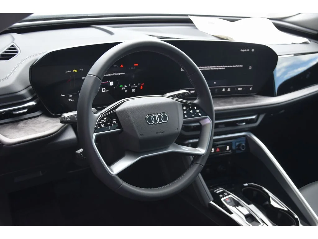 Used 2025 Glacier White Metallic Audi Premium image 12