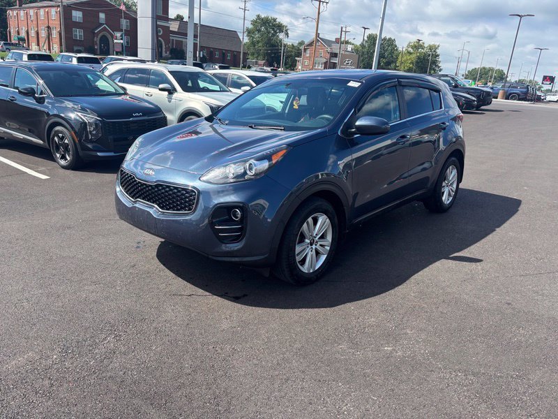 Used 2018 Blue Kia LX image 3