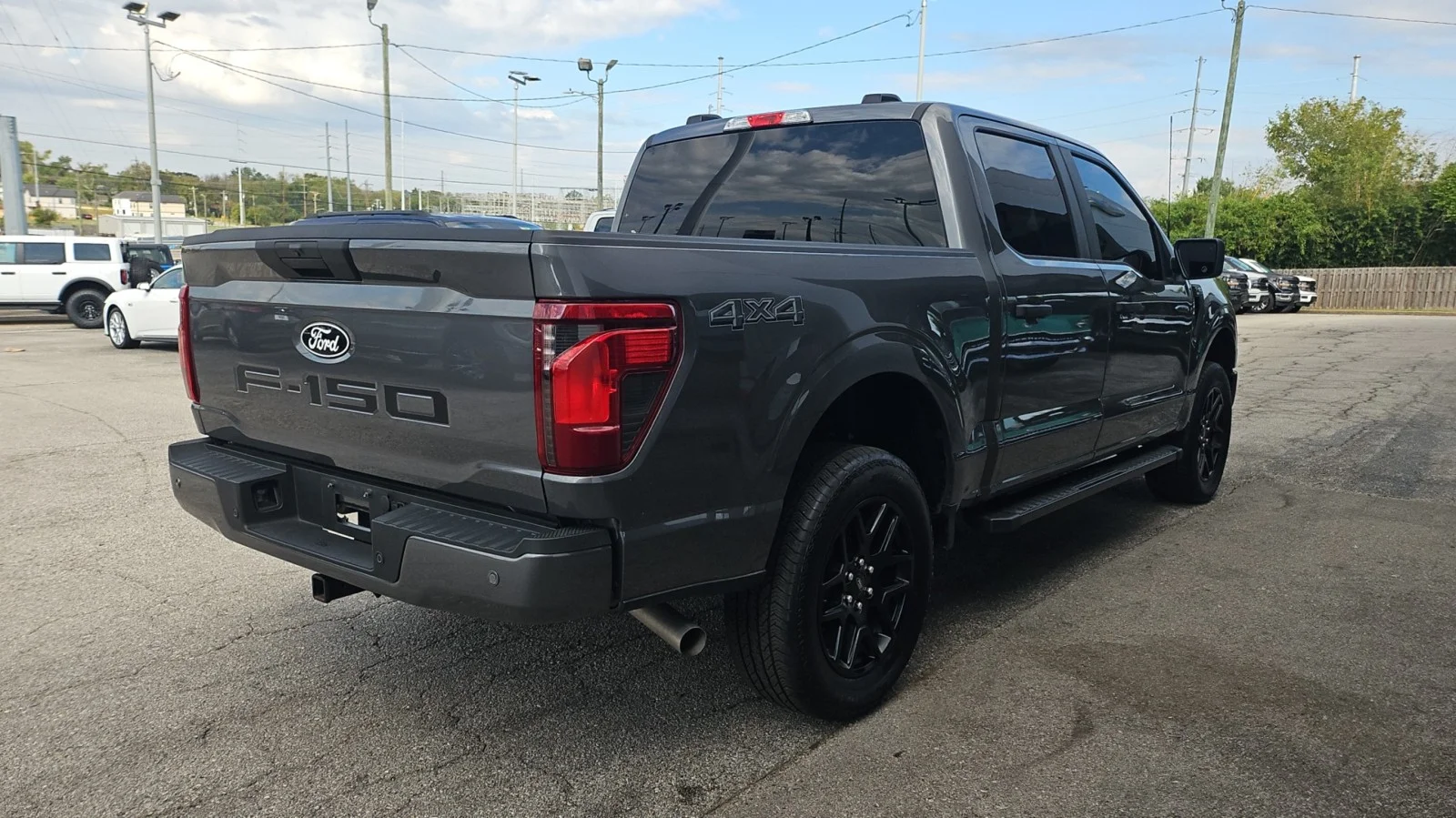 Used 2025 Light Blue Clearcoat Metallic Ford STX 4WD image 5