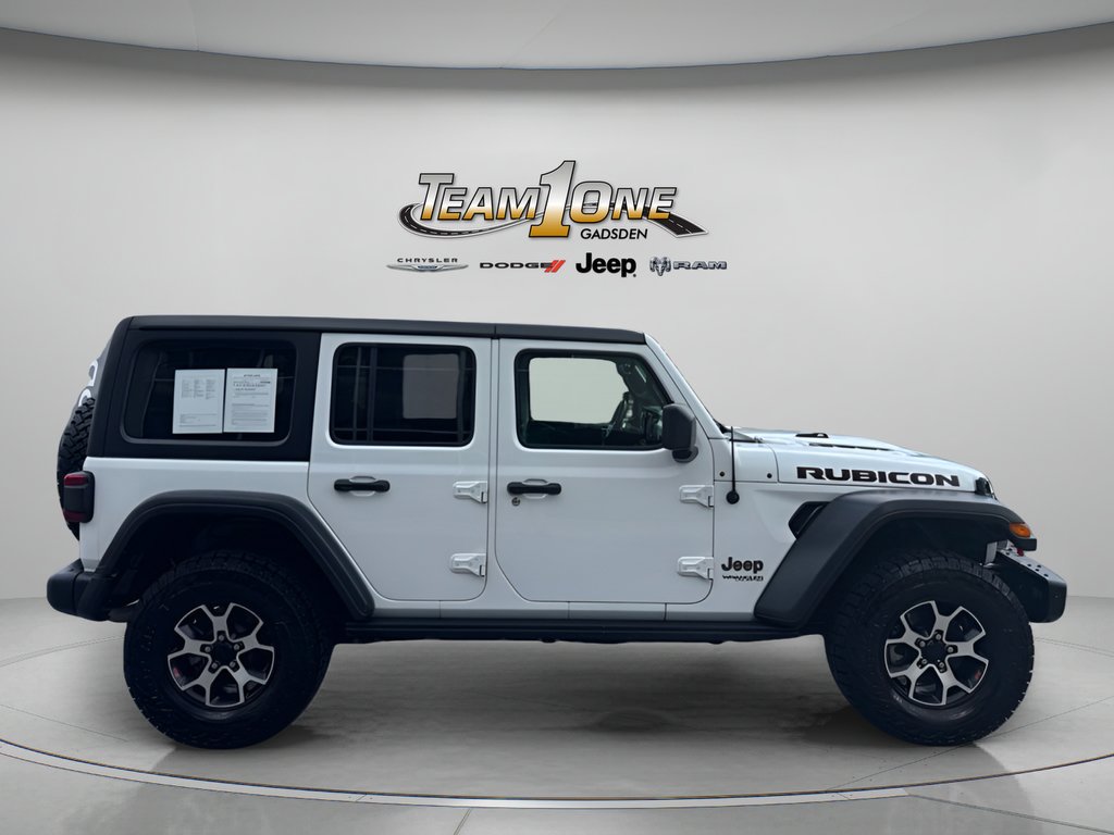 Used 2021 Bright White Clearcoat Jeep Unlimited Rubicon image 10