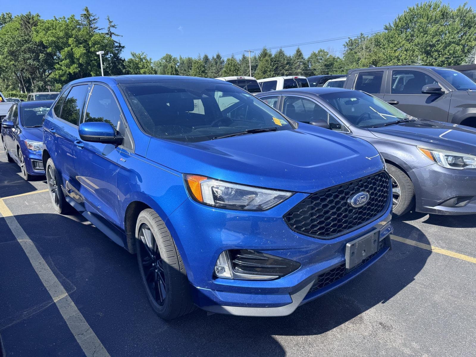 Used 2022 Atlas Blue Ford ST-Line image 3
